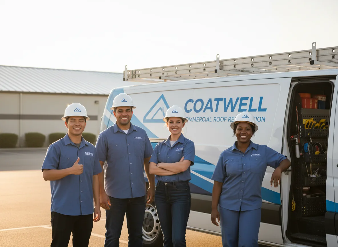 Commercial roof coating company in Dunlevy, PA